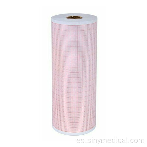 EKG plegable 210 mm x 30m Rollo de ECG de papel